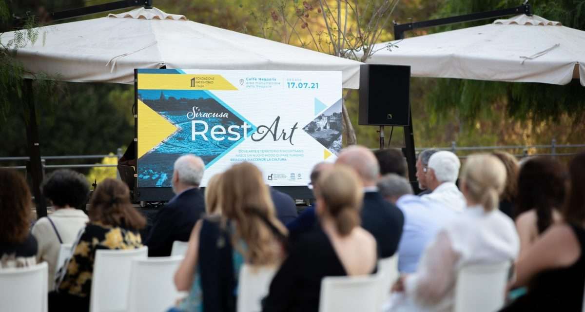 Siracusa Restart: la collaborazione pubblico privato modello per far ripartire turismo e cultura