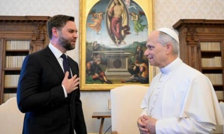 Papa Leone XIV ha ricevuto J.D. Vance in Vaticano