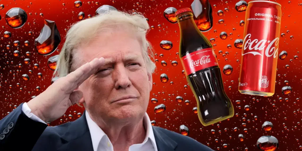 Coca-Cola negli USA verso lo zucchero di canna: l’influenza di Trump sulla ricetta iconica