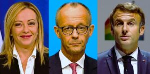 meloni macron merz