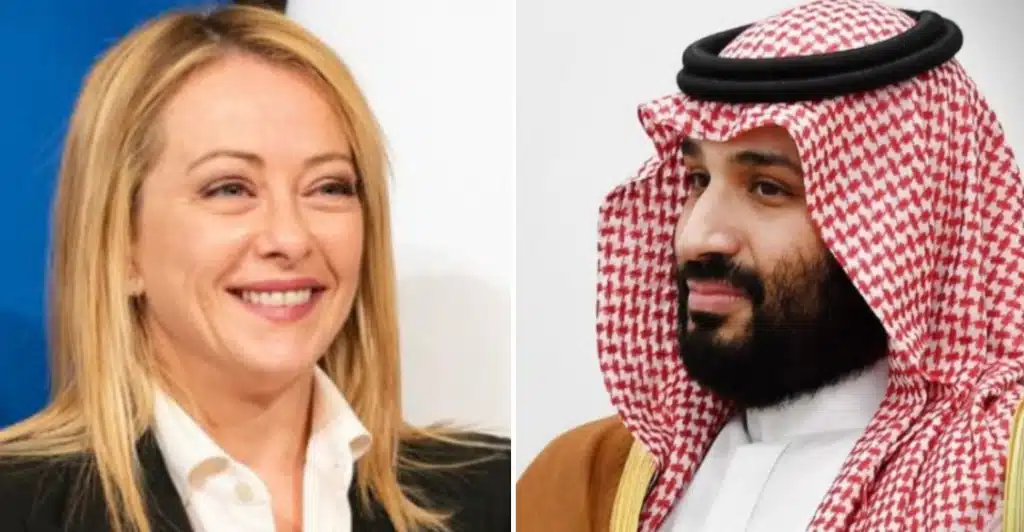 Meloni sente bin Salman, “Subito stop alle ostilità a Gaza, rafforzare il partenariato Italia-Arabia Saudita”