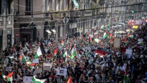 manifestazione gaza