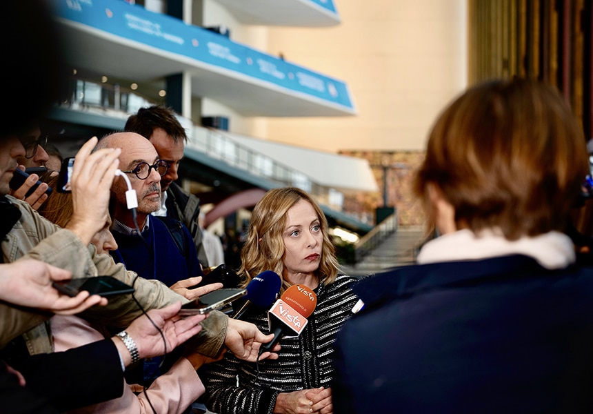 Meloni da New York, con Trump su migranti e clima