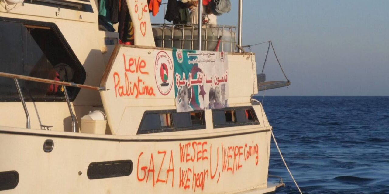 Flotilla per Gaza: è iniziato l’abbordaggio da parte della marina israeliana