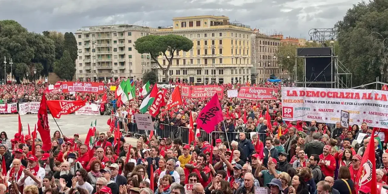 Manifestazione Cgil contro la manovra: “Pronti a nuove proteste contro la legge di Bilancio”