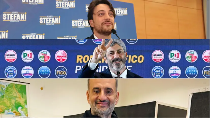 Regionali 2025: Stefani vince in Veneto, Fico in Campania e Decaro in Puglia