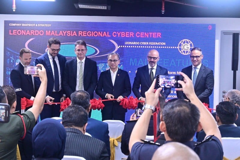 Leonardo inaugura il Regional Cyber Center in Malesia: Kuala Lumpur nuovo hub per il Sudest Asiatico