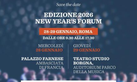 New Year’s Forum, due giorni per immaginare il futuro dell’Europa