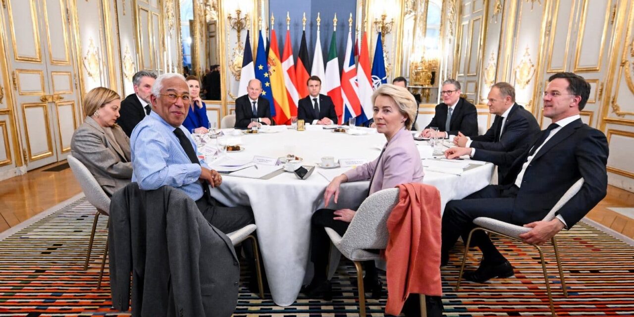 Ucraina, firmata a Parigi la dichiarazione dei Volenterosi: forza multinazionale dopo la tregua