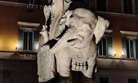 Roma. Danneggiato l’Elefantino del Bernini in piazza della Minerva