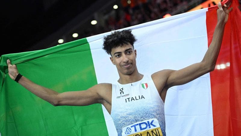 Furlani vola a 8,39: argento mondiale indoor nel lungo